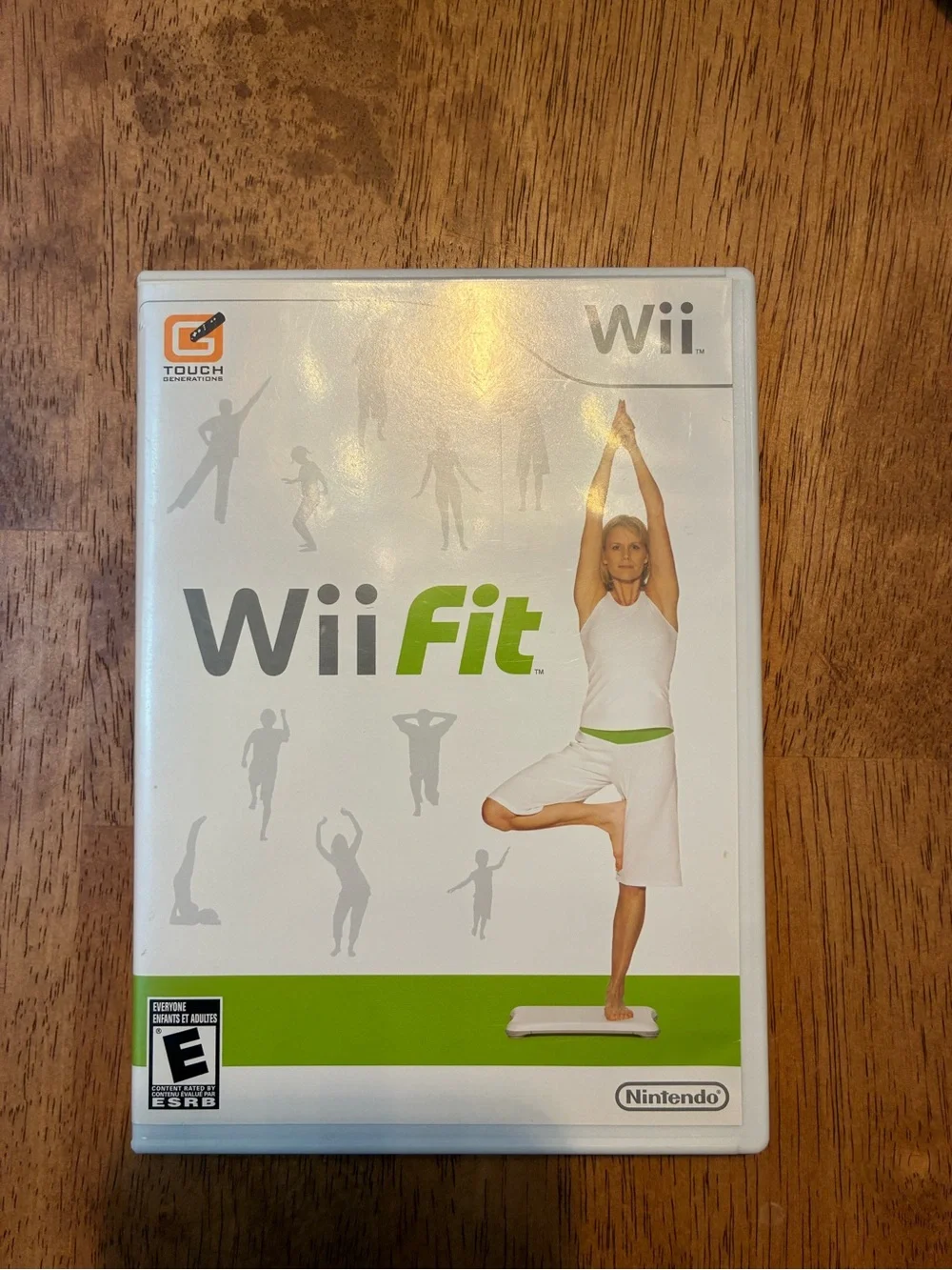 Nintendo Wii Fit (White/Green) - Balance & Fitness Game